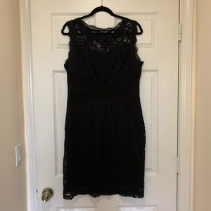 Candalite Classic cocktail black dress.